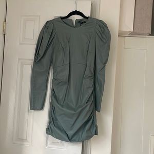 Zara faux leather dress